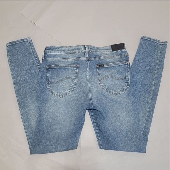 Lee Scarlett Spodnie Damskie Urban Mid Skinny Stretch Jeans L526ROUT Sz 26 x 30 - Picture 13 of 13